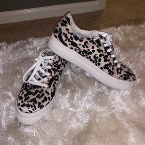 Top Shop leopard sneakers
